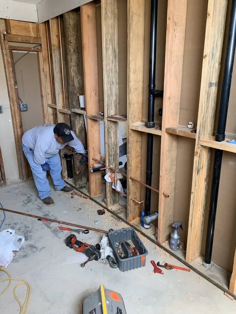 Commercial rough-in plumbing for Gas Line Repair in West York